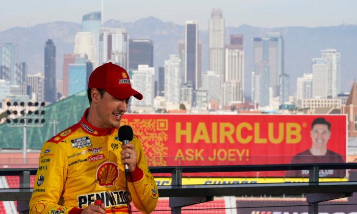 New-Look Logano Leads NASCAR Back to the LA Coliseum