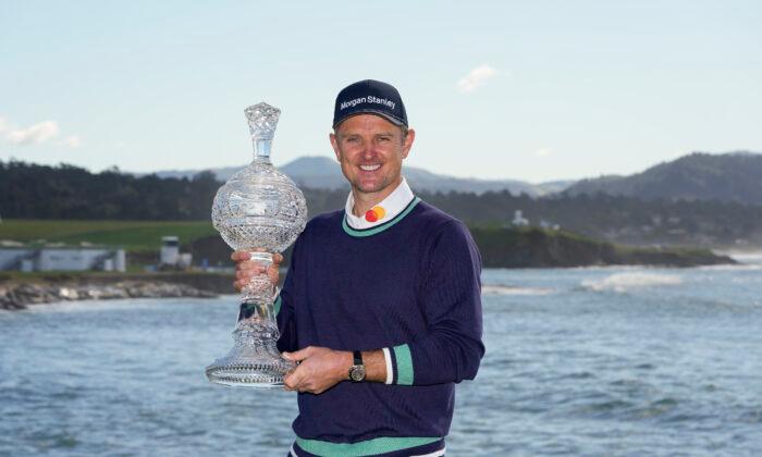Justin Rose Wins at Pebble Beach to End 4-Year Drought