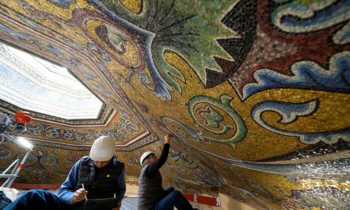 Visitors Can See Famed Florence Baptistry’s Mosaics up Close