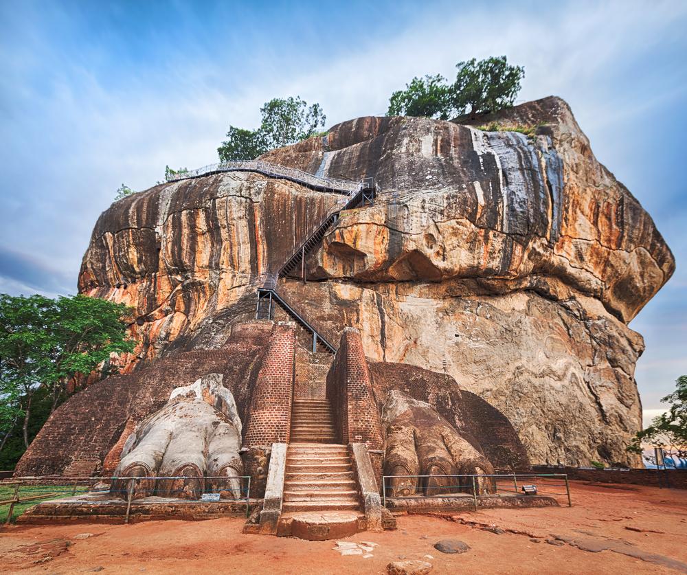 The Lion Rock, one of Sigiriya's most iconic features. (Khoroshunova Olga/Shutterstock)