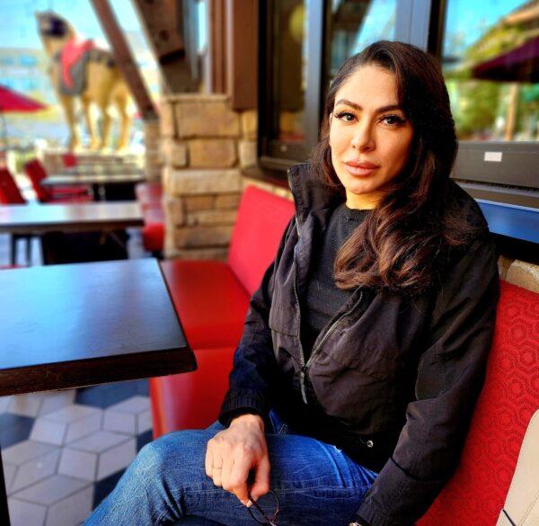 Maya Morsi of Scottsdale, Ariz., said on Feb. 2, 2023, she's glad to be back in the United States after a week in a prison in Mexico for illegal possession of a firearm. (Allan Stein/The Epoch Times)