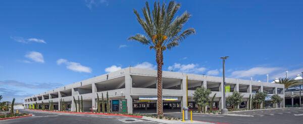 A view of the San Diego International Airport Terminal 2 Parking Plaza. (Courtesy of San Diego International Airport)