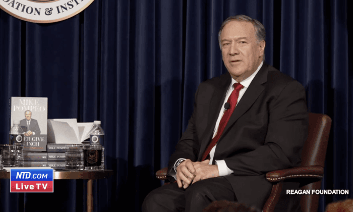 Reagan Presidential Library Holds Event for Former Secretary of State Mike Pompeo’s New Book