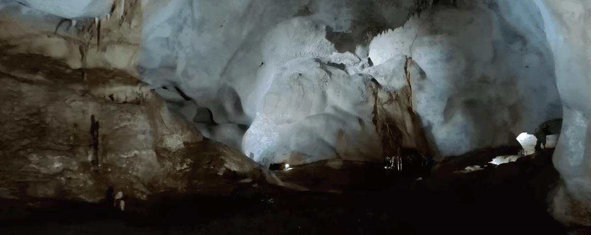 A massive cavern inside Cueva del Arco. (Courtesy of University of Murcia via Ignacio Martín Lerma)