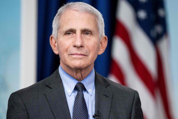 Dr. Anthony Fauci in Washington, on Dec. 9, 2022. (Saul Loeb/AFP via Getty Images)