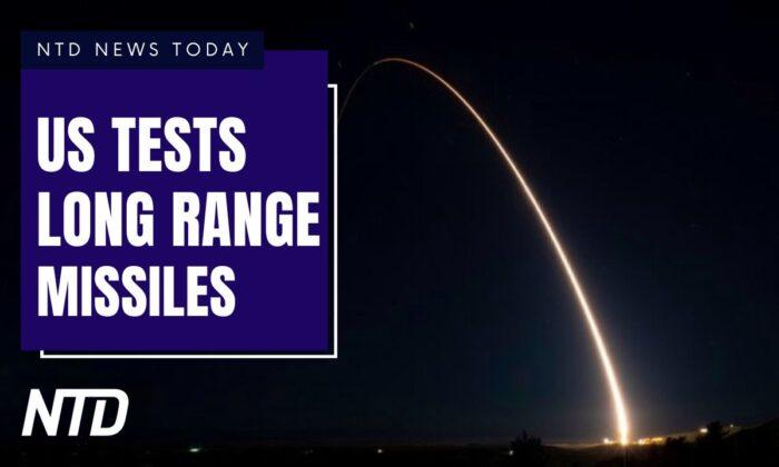 NTD News Today (Feb. 10): US Launches Long-Range Missile Into Pacific; Biden: Chinese Spy Balloon Not a Major Breach
