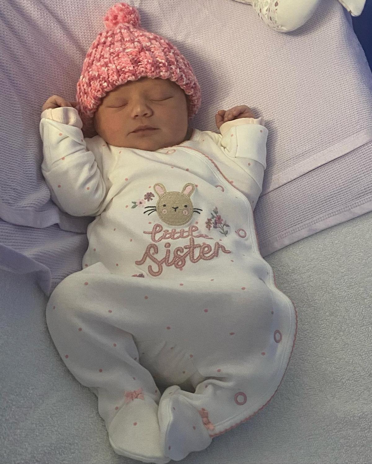 Baby Amelia (Courtesy of <a href="https://www.instagram.com/lucygemmaogrady/">Lucy Watts</a>)