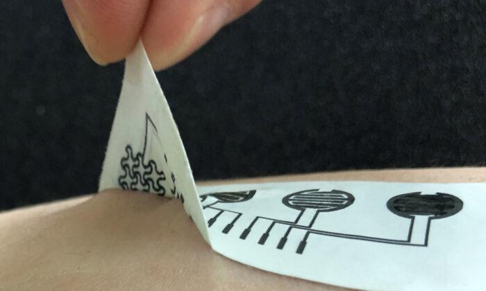 Skin-Like Material for Health Trackers Created to Wear and Forget