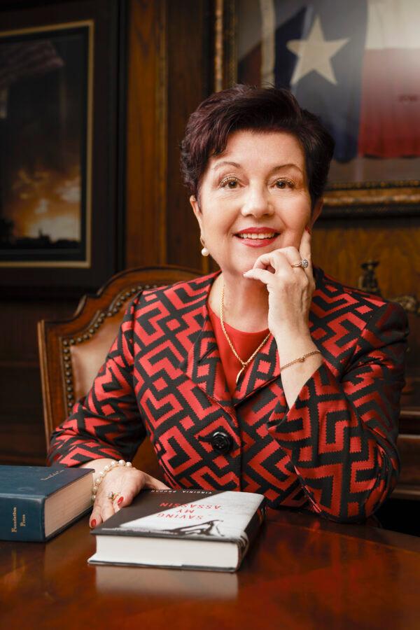 Virginia Prodan at her law office in Dallas, Texas. (Alexender Simoes)