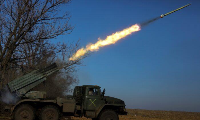 Russian Military Says 13 Ukrainian Rockets Downed in Southern Belgorod Region