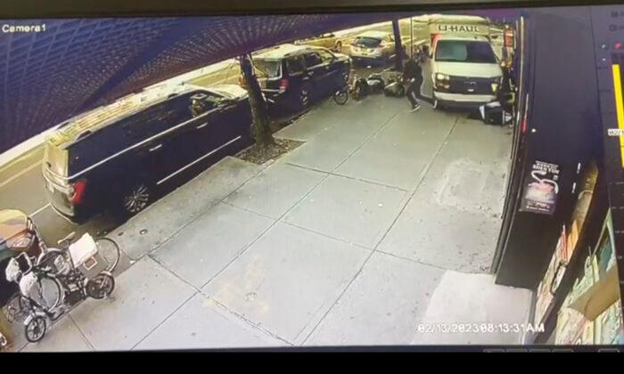 Man’s Leap Saves Him During Brooklyn U-Haul Rampage