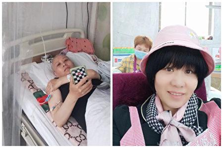 Zhang Li developed leukemia after three doses of the Sinovac vaccine. (Courtesy of Zhang Li/The Epoch Times)