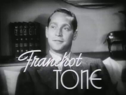 Franchot Tone in "Three Loves Has Nancy" by Richard Thorpe (1938). (Public Domain)