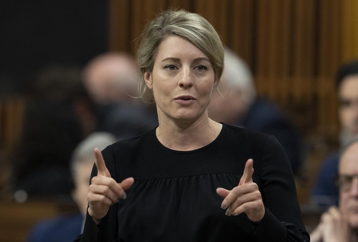 Minister Joly Says She Discussed the Issue of Combatting Corruption in Ukraine With Zelenskyy