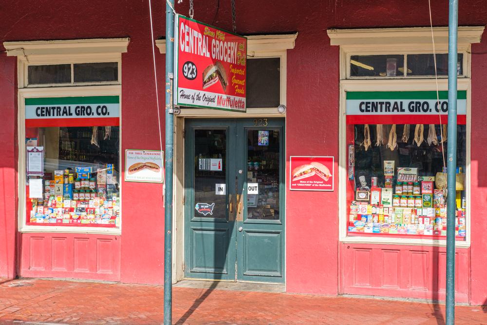 Central Grocery and Deli, home of the original Muffuletta. (William A. Morgan/Shutterstock)