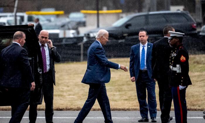 Biden Declines to Visit Ohio Toxic Train Wreck Site, Orders Door-to-Door Checks Instead