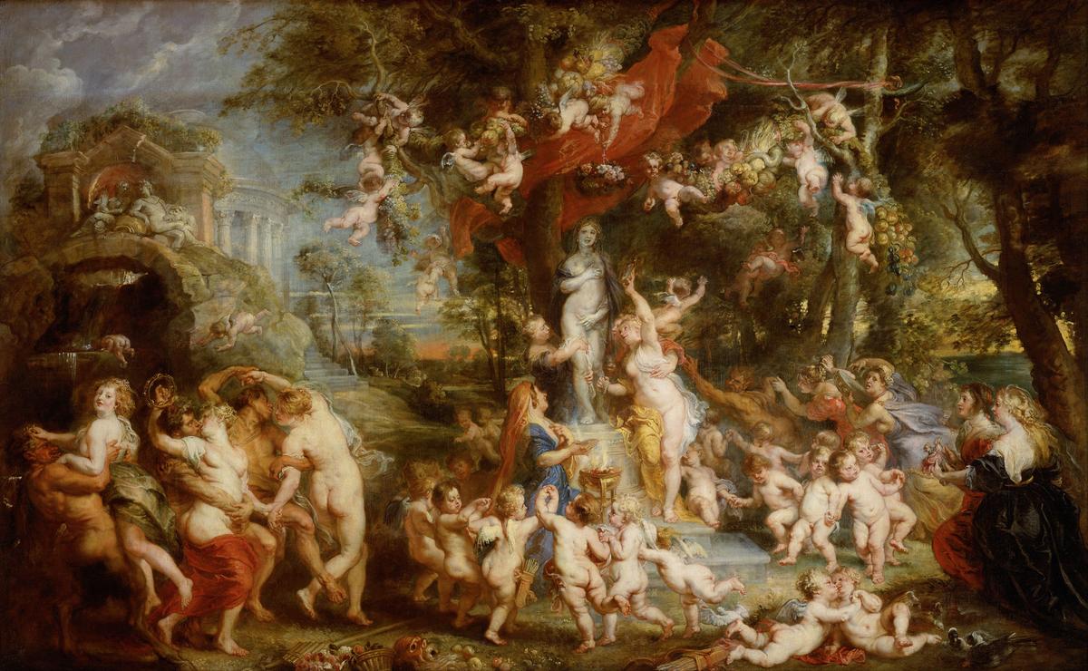 "The Feast of Venus," 1636–1637, by Peter Paul Rubens. Oil on canvas. Museum of Art History in Vienna, Austria. (Public Domain)