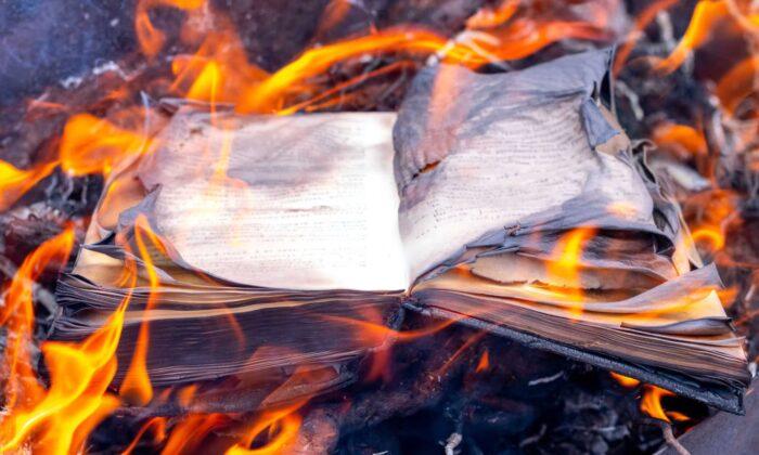 My Book Is Being Burned
