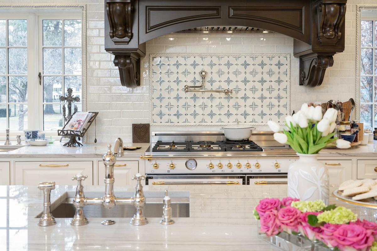 A Bertazzoni range is the focal point of this kitchen. (Handout/TNS)