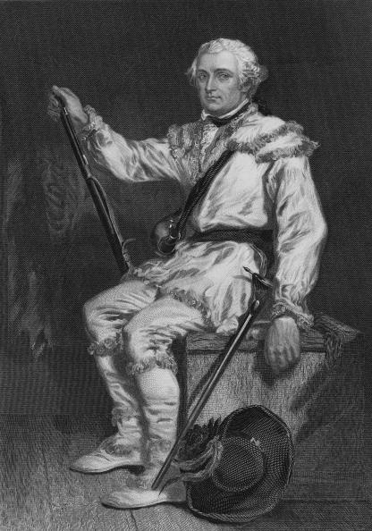 American pioneer and soldier Daniel Morgan, circa 1770. From a painting by Alonzo Chappel. (Kean Collection/Getty Images)