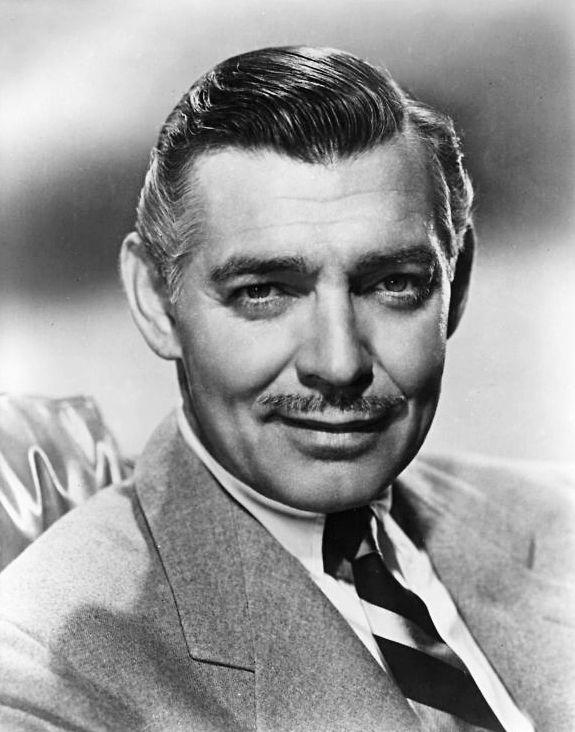 Publicity photo of Clark Gable, circa 1940. (Public Domain)
