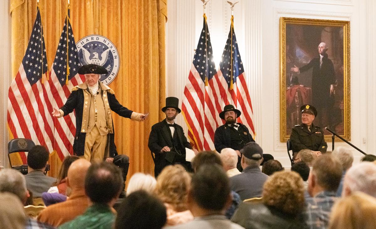 Nixon Library Brings History to Life at Presidents’ Day Celebration