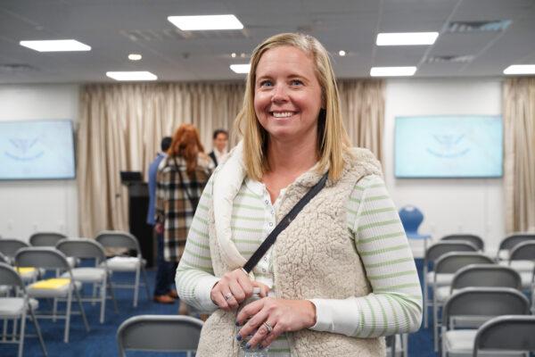 Lauren Thoelen at Northern Medical Center on Feb. 20, 2023. (Cara Ding/The Epoch Times)