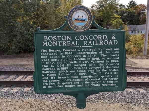 You can get a fantastic book <a href="https://www.amazon.com/History-Boston-Maine-Railroad-Hampshires-ebook/dp/B00XRJ9O58?crid=2SRMNH67MO8N&keywords=history+of+boston+and+maine+railroad&qid=1664574342&sprefix=history+of+boston+and+maine+railroad,aps,94&sr=8-1&linkCode=sl1&tag=askthebuilder&linkId=07f61555fa0fc61ed9c88221513f3e21&language=en_US&ref_=as_li_ss_tl">right here</a> about the history of the Boston, Concord, & Montreal RR that describes the full history. You’ll also discover the fierce competition between small railroads in New Hampshire in the early days of railroads. Just like today many businessmen, if not all, made shady deals with politicians to get charters to start their railroads. (Courtesy of Tim Carter)