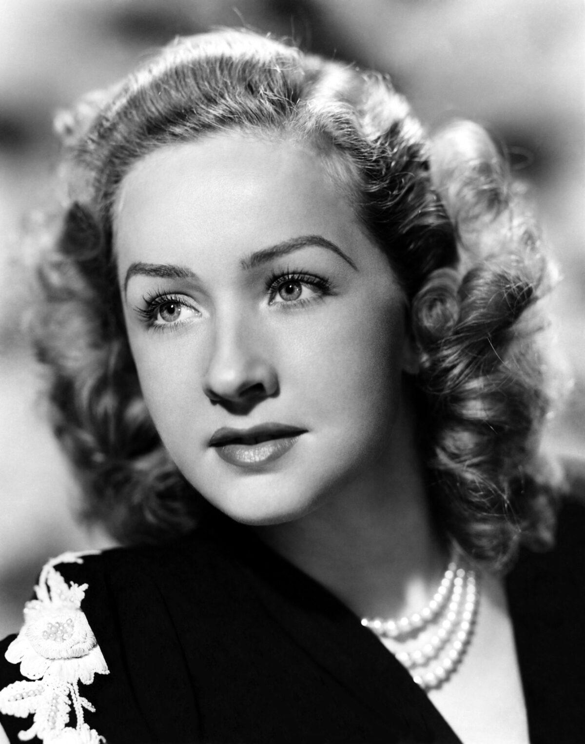 Promotional photograph of actor Bonita Granville in the 1940s. (Public Domain)