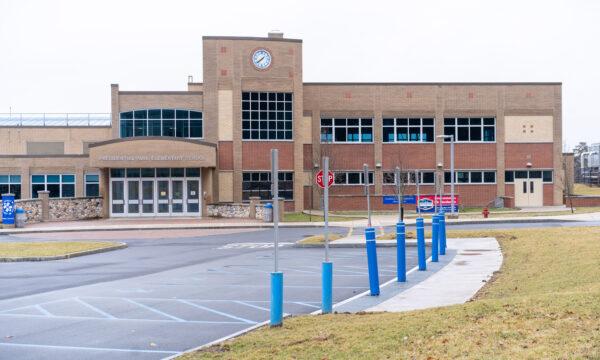 Presidential Park Elementary School in Middletown, N.Y., on Feb. 21, 2023. (Cara Ding/The Epoch Times)