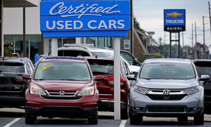 Used Car Prices Push Higher in Sign of Inflation Stuck in High Gear