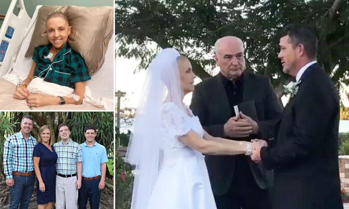 Couple Renews Wedding Vows Ahead of 25th Anniversary as Woman Battles a Rare Stage 4 Cancer