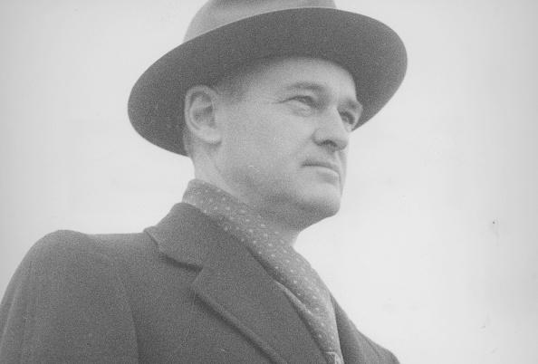 U.S. Ambassador to the Soviet Union George F. Kennan in Heidelberg, Germany, after his recall from Moscow in 1952. (FPG/Archive Photos/Getty Images)