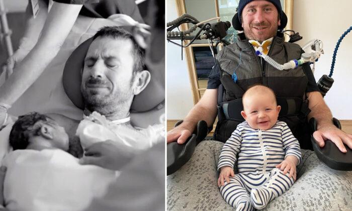 Former Rugby Player Paralyzed by Spinal Injury Beats All Odds to See Birth of His Son