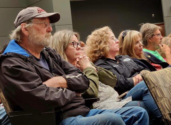 About 200 Yuma County residents attended the U.S. House Judiciary Committee's second hearing on the southern border crisis on Feb. 23, 2023. (Allan Stein/The Epoch Times)