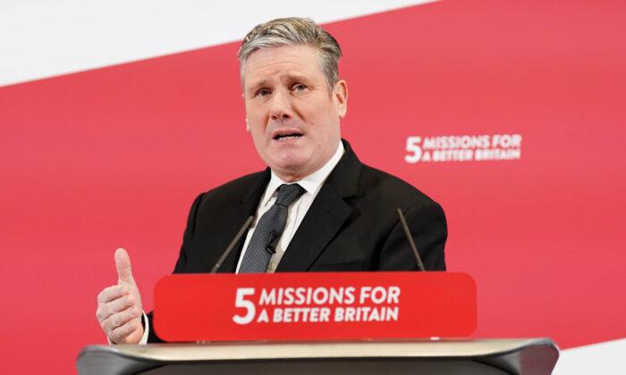 Labour’s Starmer Pledges to Cut Heart Attacks and Strokes and Make NHS ‘Fit for the Future’