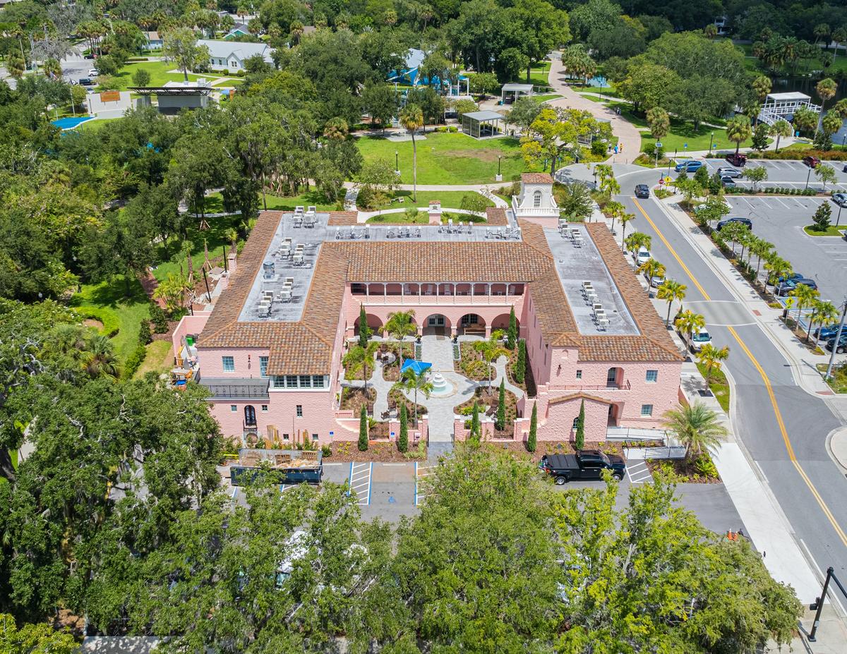 The Hacienda Hotel in New Port Richey, Florida. (The Hacienda Hotel/Florida's Sports Coast/TNS)