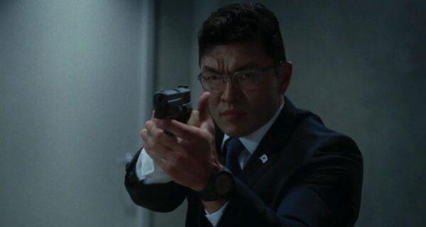 Kang (Rick Yune) is a bad, bad man, in “Olympus Has Fallen” (Millennium Films)