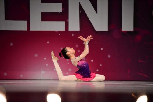 “Ode to Lotus” is performed by San Francisco High School of the Arts while competing in the Applause Talent Dance Competition on Feb. 18, 2023. (Courtesy of Applause Talent Dance Competition)