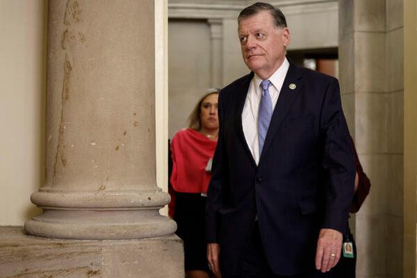 Rep. Tom Cole (R-Okl.) leaves the office of U.S. Speaker of the House Kevin McCarthy (R-Cali.) in the U.S. Capitol on Feb. 27, 2023 in Washington. (Anna Moneymaker/Getty Images)