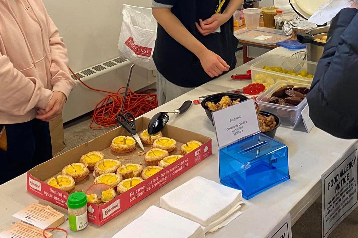Participants brought Hong Kong-style snacks to share with the audience. (Courtesy Hongkonger Community Center Toronto)