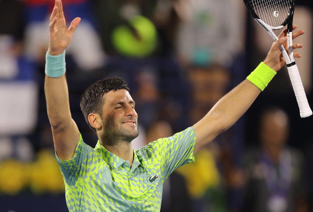 Flawless Djokovic Downs Hurkacz to Reach Dubai Semifinals