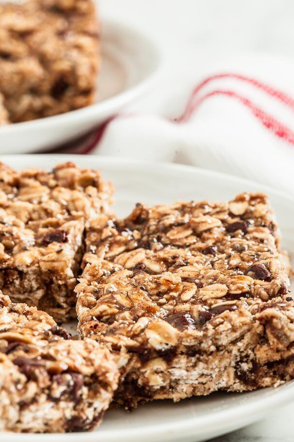 Make a double batch of protein granola bars to enjoy now and save for later. (Courtesy of Amy Dong)