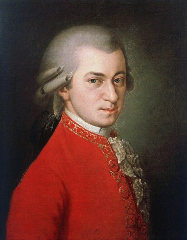 Mozart, seen here in a posthumous painting by Barbara Krafft in 1819, composed "The Magic Flute" as his last and most popular opera. (Public Domain)