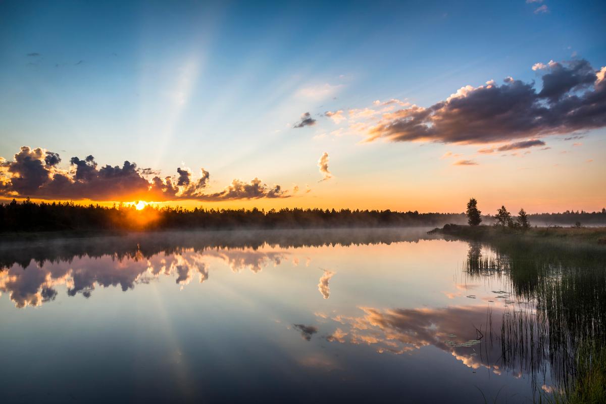 A gorgeous lakeside scene at Ranua Resort in Finland. (Courtesy of Ranua resort)