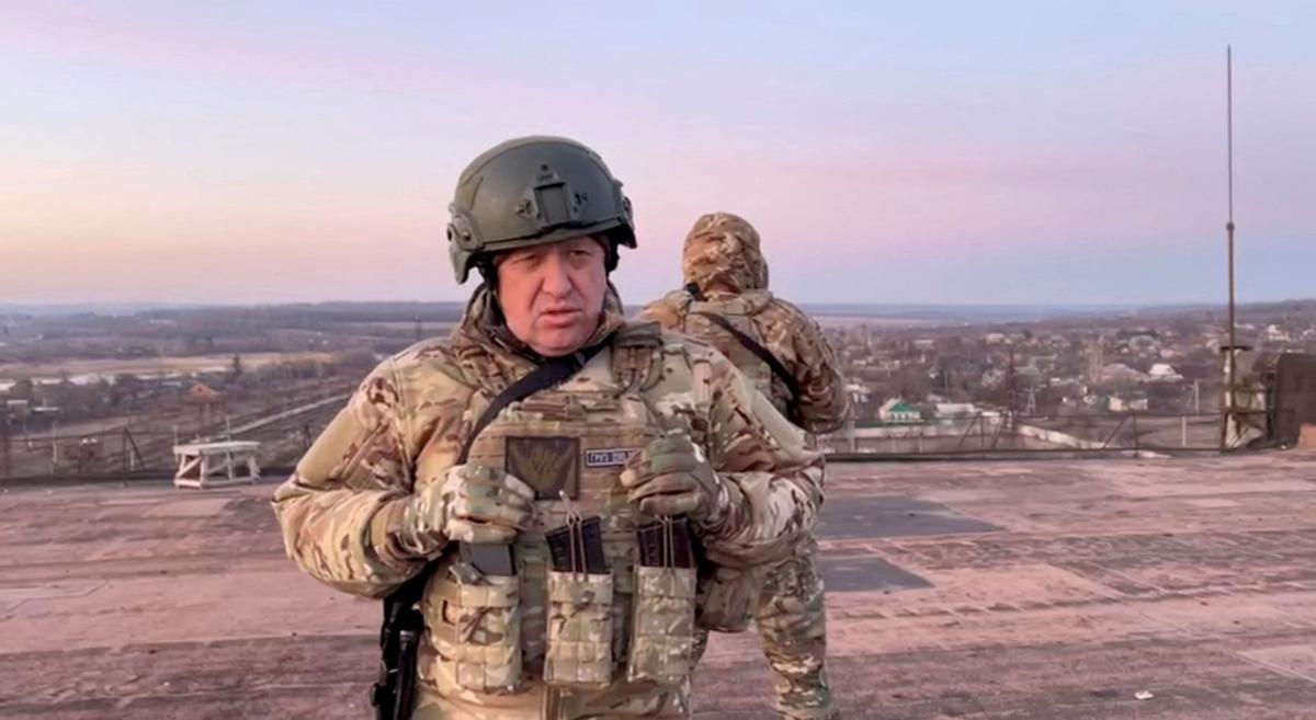 Russian Mercenary Chief Says Ukraine’s Bakhmut Is Practically Surrounded
