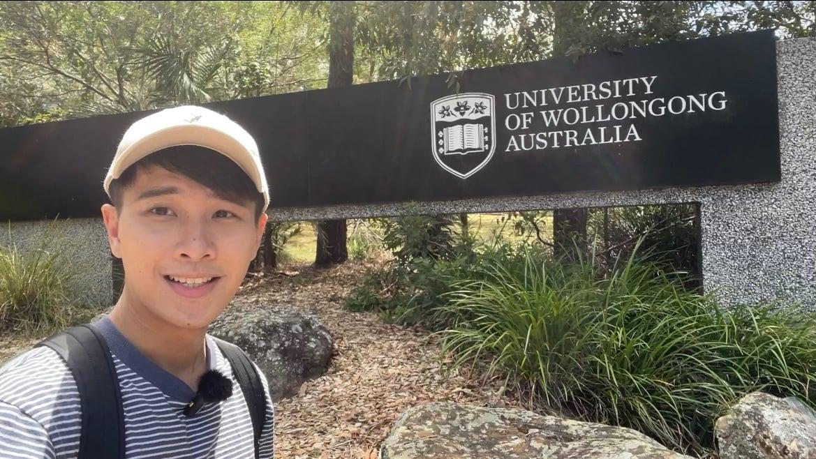 Yung arrived in Wollongong, Australia, to study for a master's degree in 2023. The photograph was taken in January 2023 in Wollongong, Australia. (Courtesy of Yung Jai)