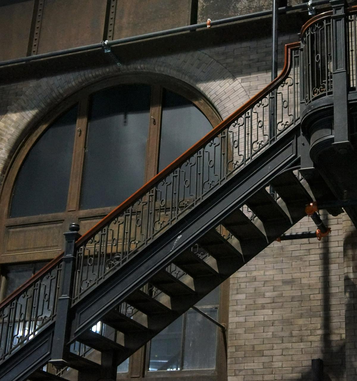 Wrought-iron staircases and arched windows were part of an effort to make the plant less intimidating to visitors paying their electric bills at a time when many people were nervous about introducing electricity in their homes. (Colleen Thomas/TNS)