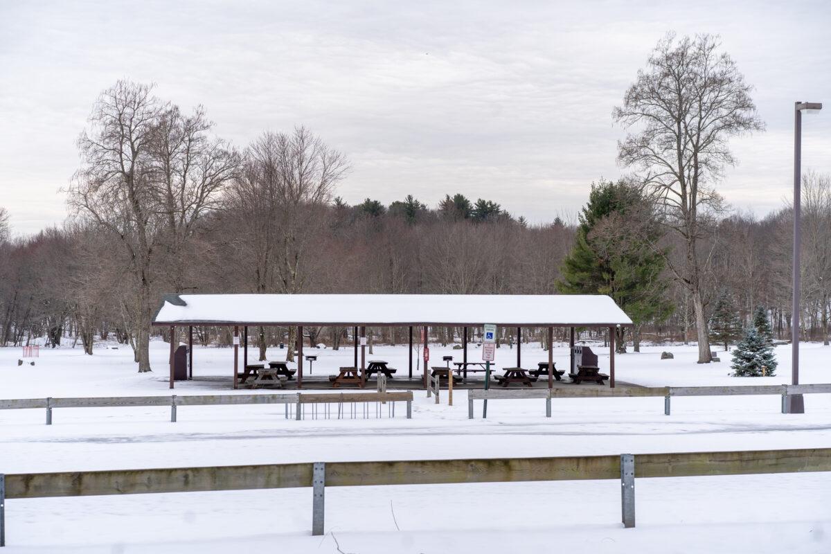 The Veterans Memorial Park in Otisville, N.Y., on March 1, 2022.
