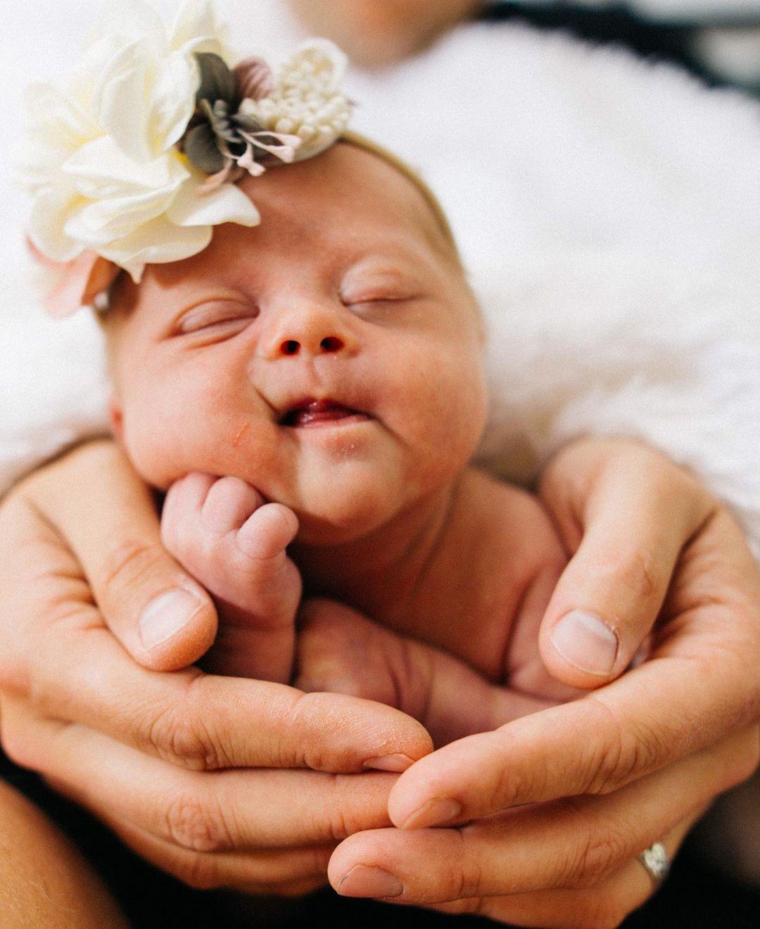 Baby Aria was born with Down syndrome. (Courtesy of <a href="https://www.instagram.com/kirstinczernek/">Kirstin Czernek</a>)